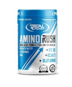 Amino Rush, 500 г, Real Pharm. Аминокислотные комплексы. 