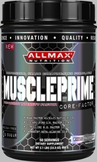 MusclePrime, 950 г, AllMax. Предтренировочный комплекс. Энергия и выносливость 