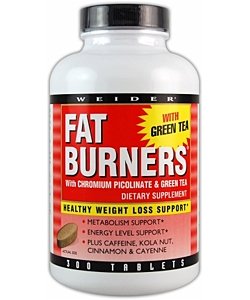 Fat Burners, 300 pcs, Weider. Fat Burner. Weight Loss Fat burning 