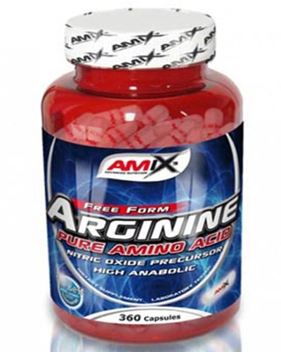 Arginine, 360 pcs, AMIX. Arginine. स्वास्थ्य लाभ Immunity enhancement Muscle pumping Antioxidant properties Lowering cholesterol Nitric oxide donor 