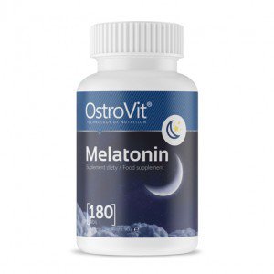 Melatonin OstroVit 180 tabs,  ml, OstroVit. Melatoninum. Improving sleep recovery Immunity enhancement General Health 