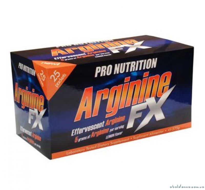 ARGININE FX, 25 piezas, Pro Nutrition. Aminoácidos. 