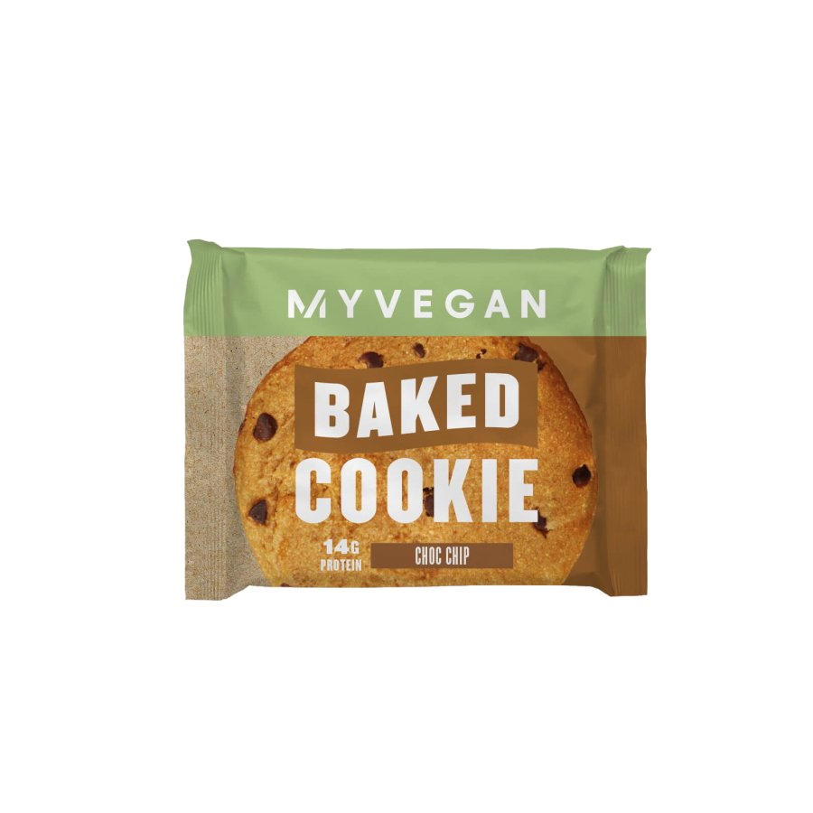 Батончик MyProtein Vegan Baked Cookie, 75 грамм Шоколадная крошка,  ml, MyProtein. Bar. 