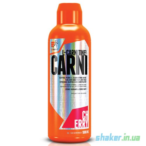 Жидкий Л-карнитин Extrifit Carni Liquid 120000 mg (1 л) экстрифит peach ice tea,  мл, EXTRIFIT. L-карнитин. Снижение веса Поддержание здоровья Детоксикация Стрессоустойчивость Снижение холестерина Антиоксидантные свойства 