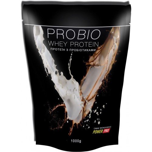 Протеин Power Pro Probio Protein, 1 кг - мокачино,  мл, Power Pro. Протеин. Набор массы Восстановление Антикатаболические свойства 