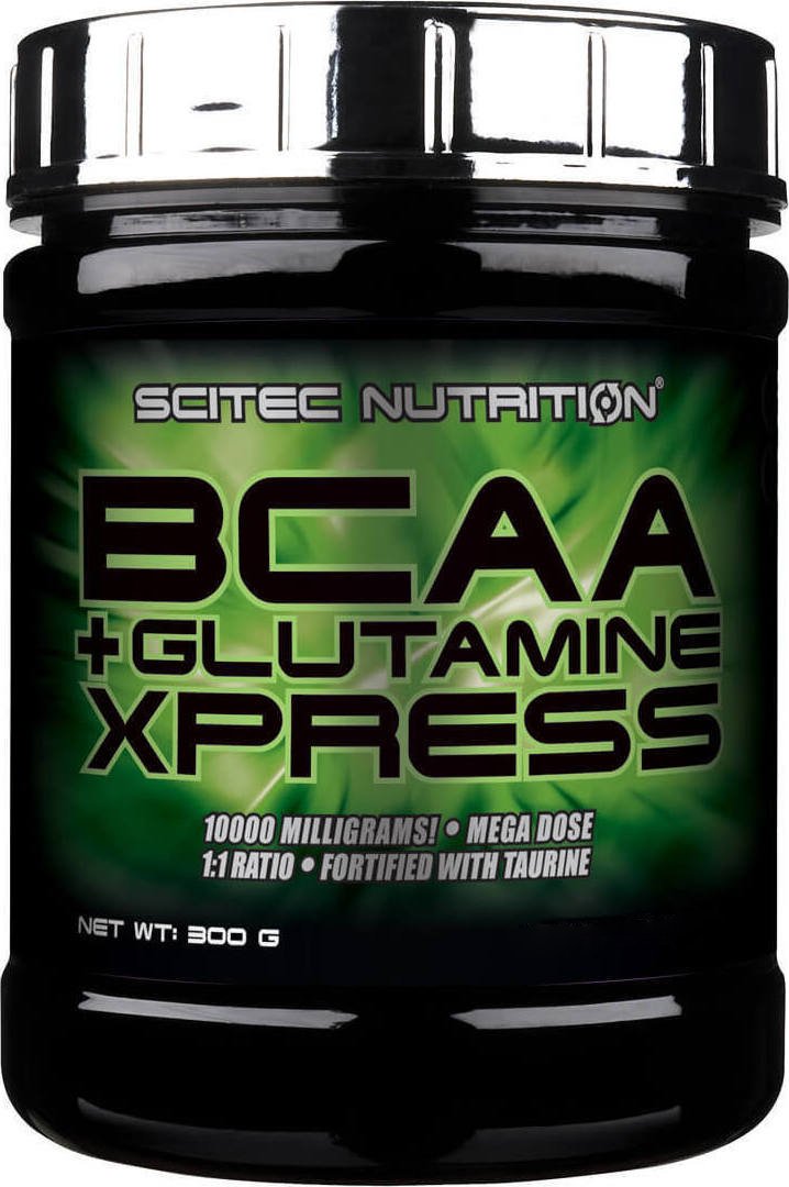 BCAA Scitec BCAA+Glutamine Xpress, 300 грамм Арбуз,  ml, Scitec Nutrition. BCAA. Weight Loss recovery Anti-catabolic properties Lean muscle mass 