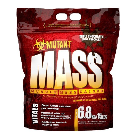 Mass, 6800 g, Mutant. Gainer. Mass Gain Energy & Endurance recovery 