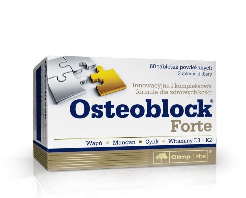 Osteoblock Forte, 60 piezas, Olimp Labs. Complejos vitaminas y minerales. General Health Immunity enhancement 