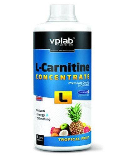 Жидкий Л-карнитин VP Lab L-Carnitine 120 000 (1 л) вп лаб tropical fruit,  ml, VP Lab. L-carnitine. Weight Loss General Health Detoxification Stress resistance Lowering cholesterol Antioxidant properties 