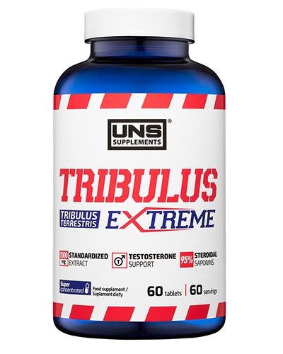 Tribulus Extreme, 60 шт, UNS. Трибулус. Поддержание здоровья Повышение либидо Повышение тестостерона Aнаболические свойства 