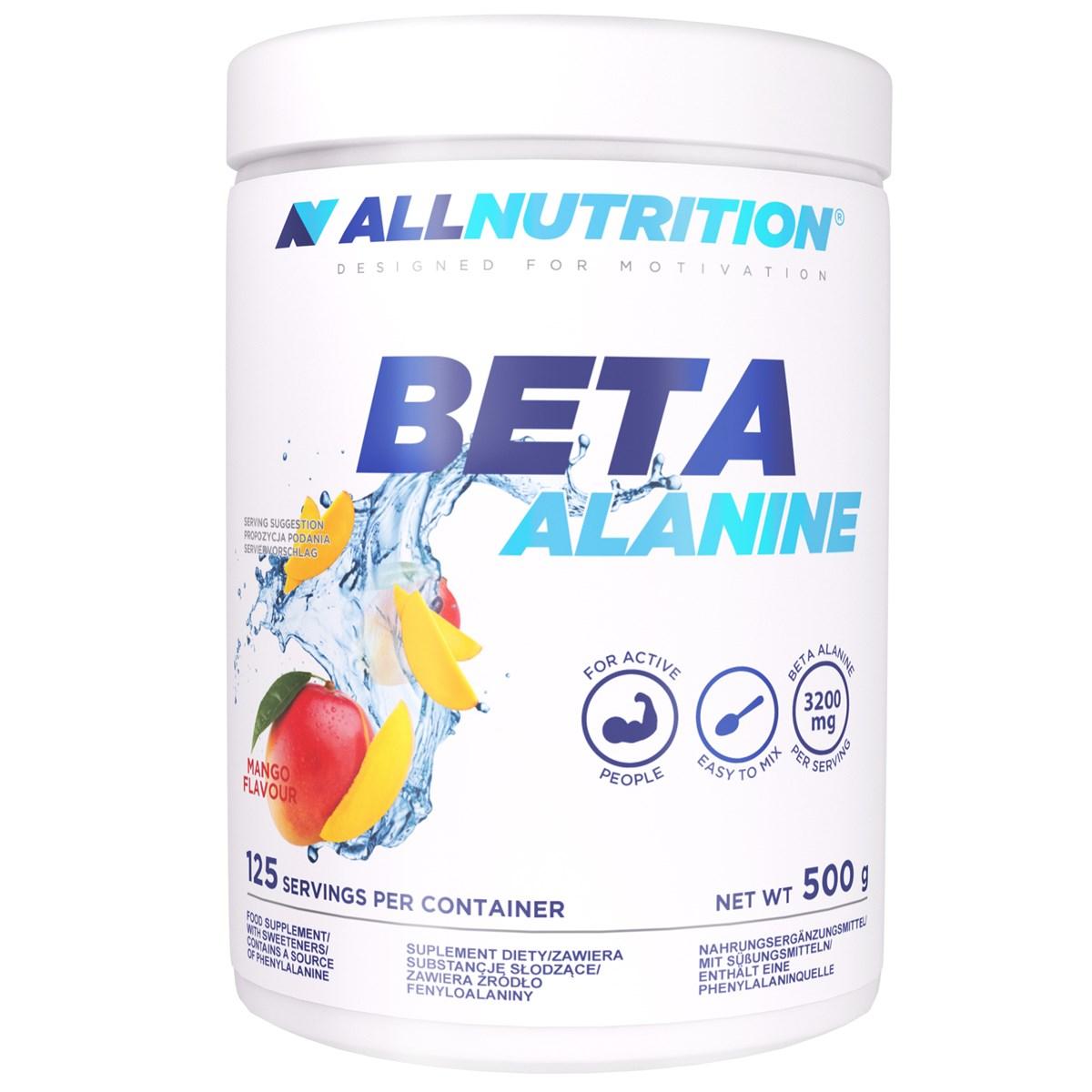 Бета аланин AllNutrition Beta Alanine (500 г) олл нутришн Raspberry Strawberry,  мл, AllNutrition. Бета-Аланин. 