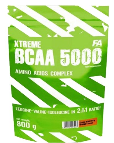 Xtreme BCAA 5000, 800 g, Fitness Authority. BCAA. Weight Loss recovery Anti-catabolic properties Lean muscle mass 