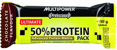 Ultimate 50% Protein Pack, 100 г, Multipower. Батончик. 