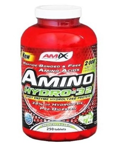 Amino Hydro-32, 250 piezas, AMIX. Complejo de aminoácidos. 