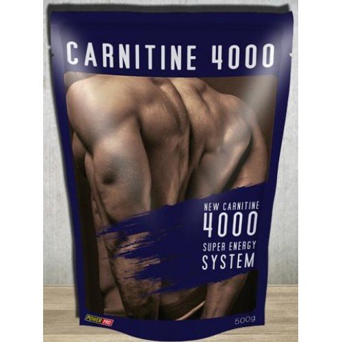 Carnitine 4000, 500 g, Power Pro. L-carnitine. Weight Loss General Health Detoxification Stress resistance Lowering cholesterol Antioxidant properties 