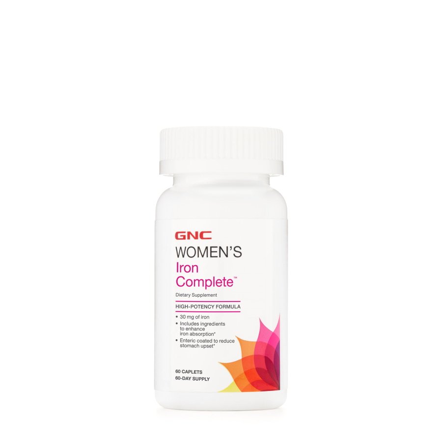 GNC Витамины и минералы GNC Women's Iron Complete, 60 каплет, , 