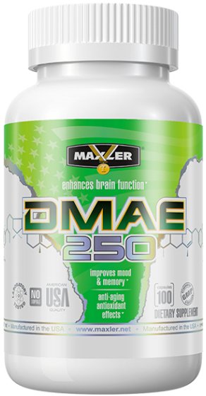 DMAE 250, 100 pcs, Maxler. Special supplements. 