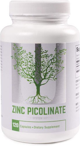 Universal Nutrition Zinc Picolinate 120 капс Без вкуса,  ml, Universal Nutrition. Zinc Zn. General Health 