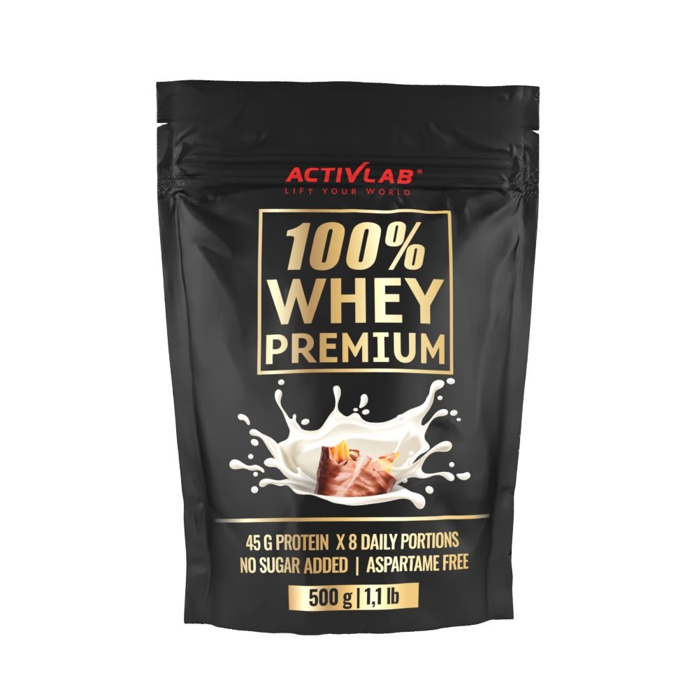 Протеин Activlab 100% Whey Premium, 500 грамм Шоколад с карамелью,  ml, ActivLab. Protein. Mass Gain recovery Anti-catabolic properties 
