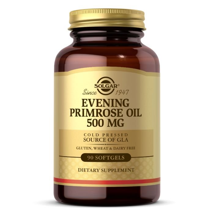 Витамины и минералы Solgar Evening Primrose Oil 500 mg, 90 капсул,  ml, Solgar. Vitamins and minerals. General Health Immunity enhancement 