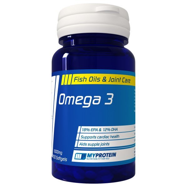 Omega 3, 250 pcs, MyProtein. Omega 3 (Fish Oil). General Health Ligament and Joint strengthening Skin health CVD Prevention Anti-inflammatory properties 