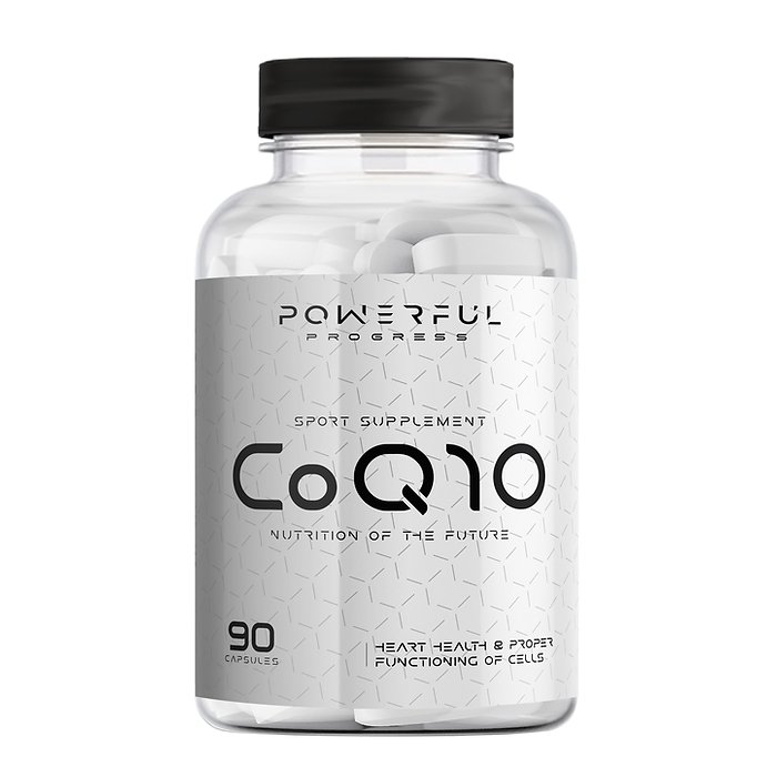 Powerful Progress Натуральная добавка Powerful Progress CoQ10 100 mg, 90 капсул, , 