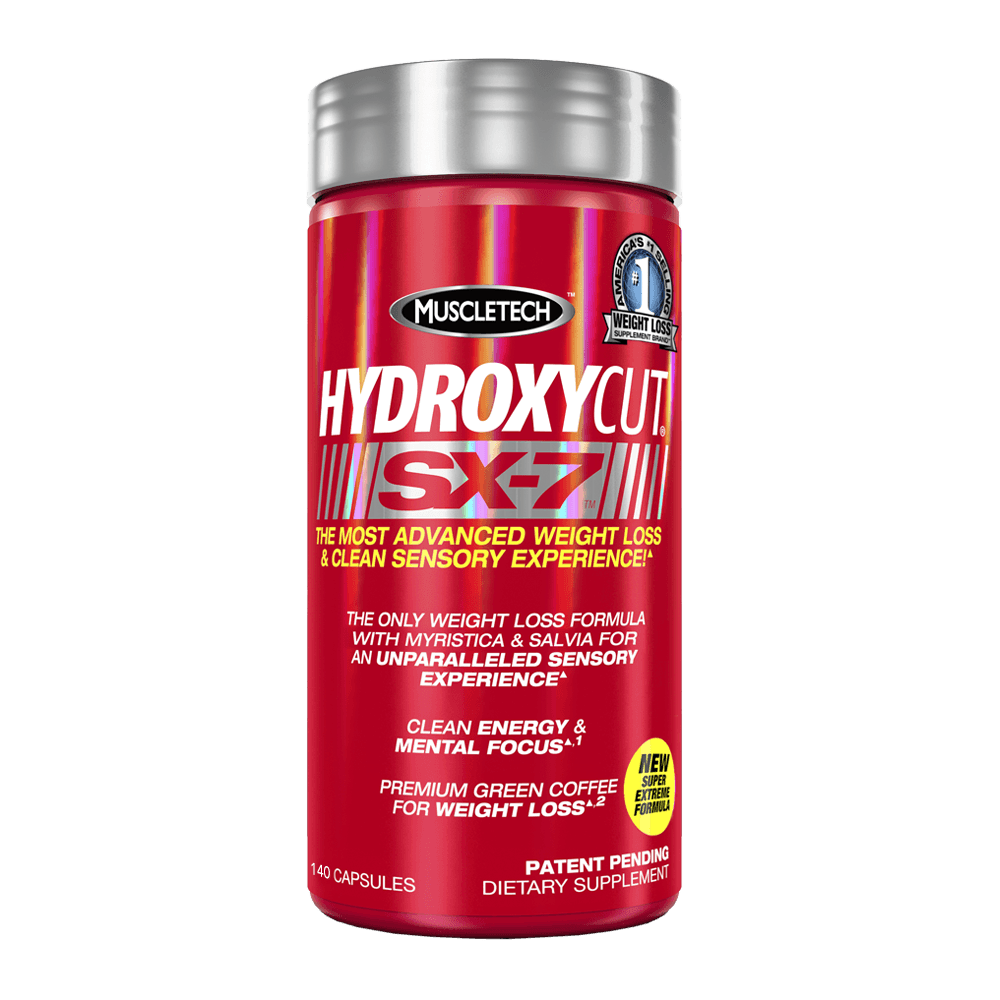 Hydroxycut SX-7, 140 шт, MuscleTech. Термогеники (Термодженики). Снижение веса Сжигание жира 