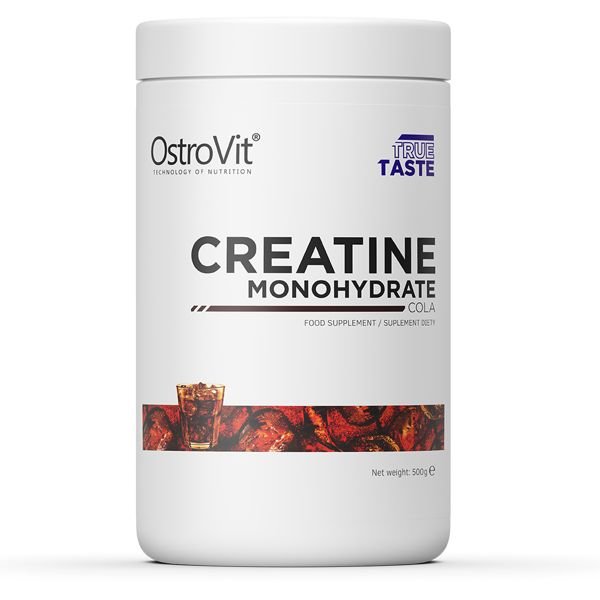 Креатин OstroVit Creatine Monohydrate, 500 грамм Кола,  мл, OstroVit. Креатин. Набор массы Энергия и выносливость Увеличение силы 