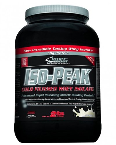 Iso-Peak, 908 g, Inner Armour. Suero aislado. Lean muscle mass Weight Loss recuperación Anti-catabolic properties 