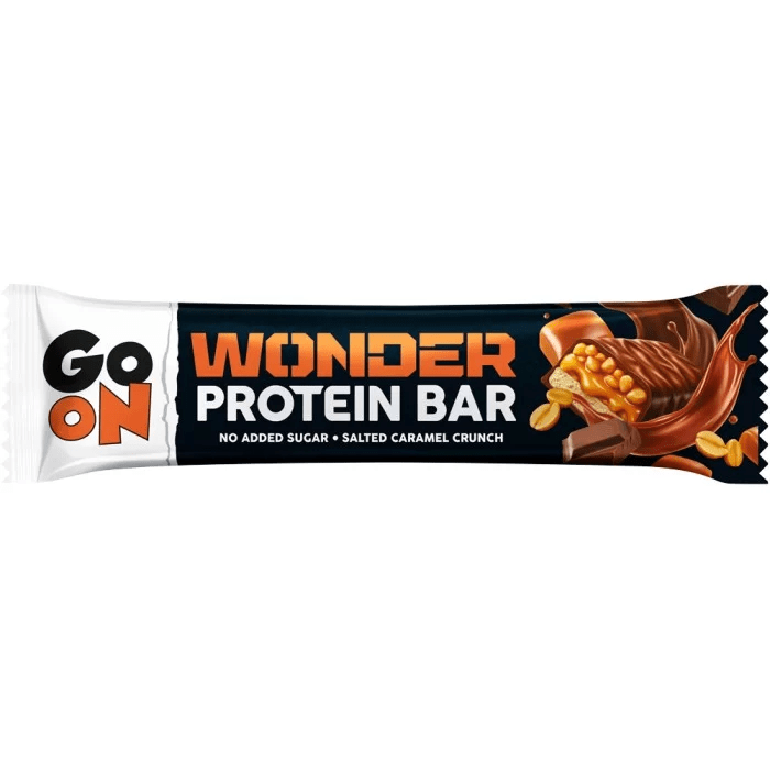Go On Nutrition Go On Батончик Protein Bar Wonder 45 g (Salted Peanut Caramel), , 45 г