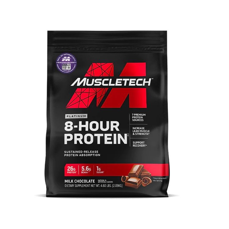 MuscleTech Протеин Muscletech Platinum 8-Hour Protein, 2 кг Молочный шоколад, , 2000 грамм