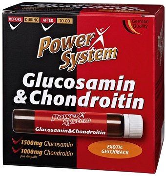 Glucosamin & Chondroitin, 500 ml, Power System. Glucosamina Condroitina. General Health Ligament and Joint strengthening 
