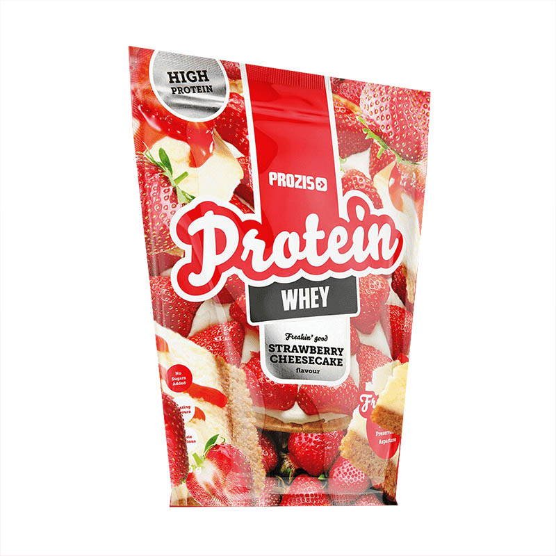 Prozis Протеин Prozis Whey Protein - Freakin Good, 400 грамм Клубничный чизкейк, , 400  грамм