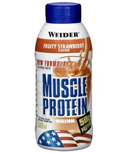 Muscle Protein Drink, 500 мл, Weider. Сывороточный протеин. Восстановление Антикатаболические свойства Сухая мышечная масса 