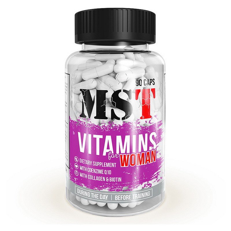 MST Nutrition Витамины для женщин MST Vitamins for Woman (90 капс) мст, , 90 