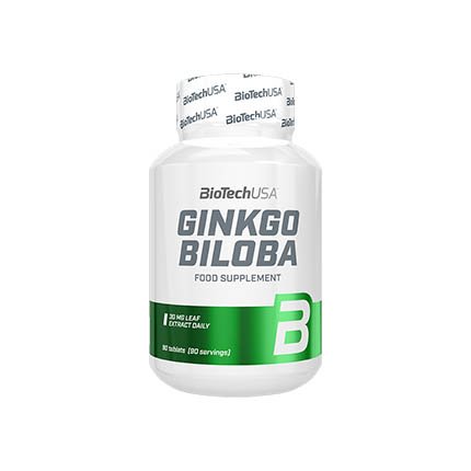 Натуральная добавка BioTech Ginkgo Biloba, 90 таблеток,  ml, BioTech. Natural Products. General Health 