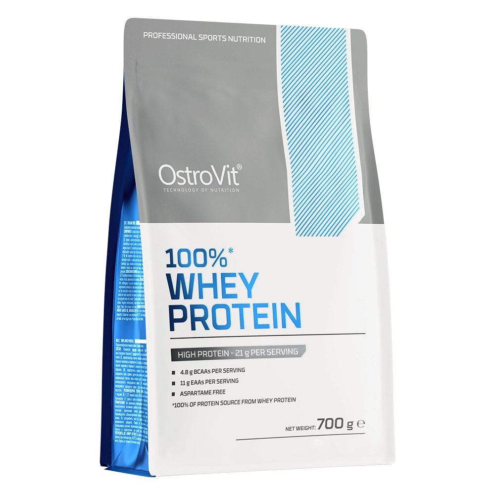 Протеин OstroVit Whey Protein, 700 грамм Французская ваниль,  мл, OstroVit. Протеин. Набор массы Восстановление Антикатаболические свойства 