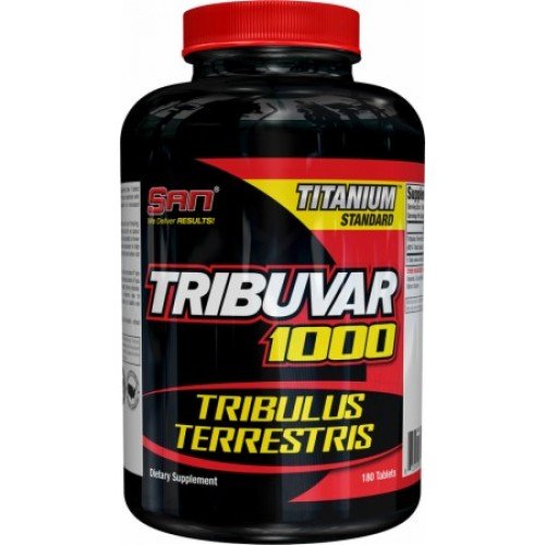 Tribuvar 1000, 180 pcs, San. Tribulus. General Health Libido enhancing Testosterone enhancement Anabolic properties 