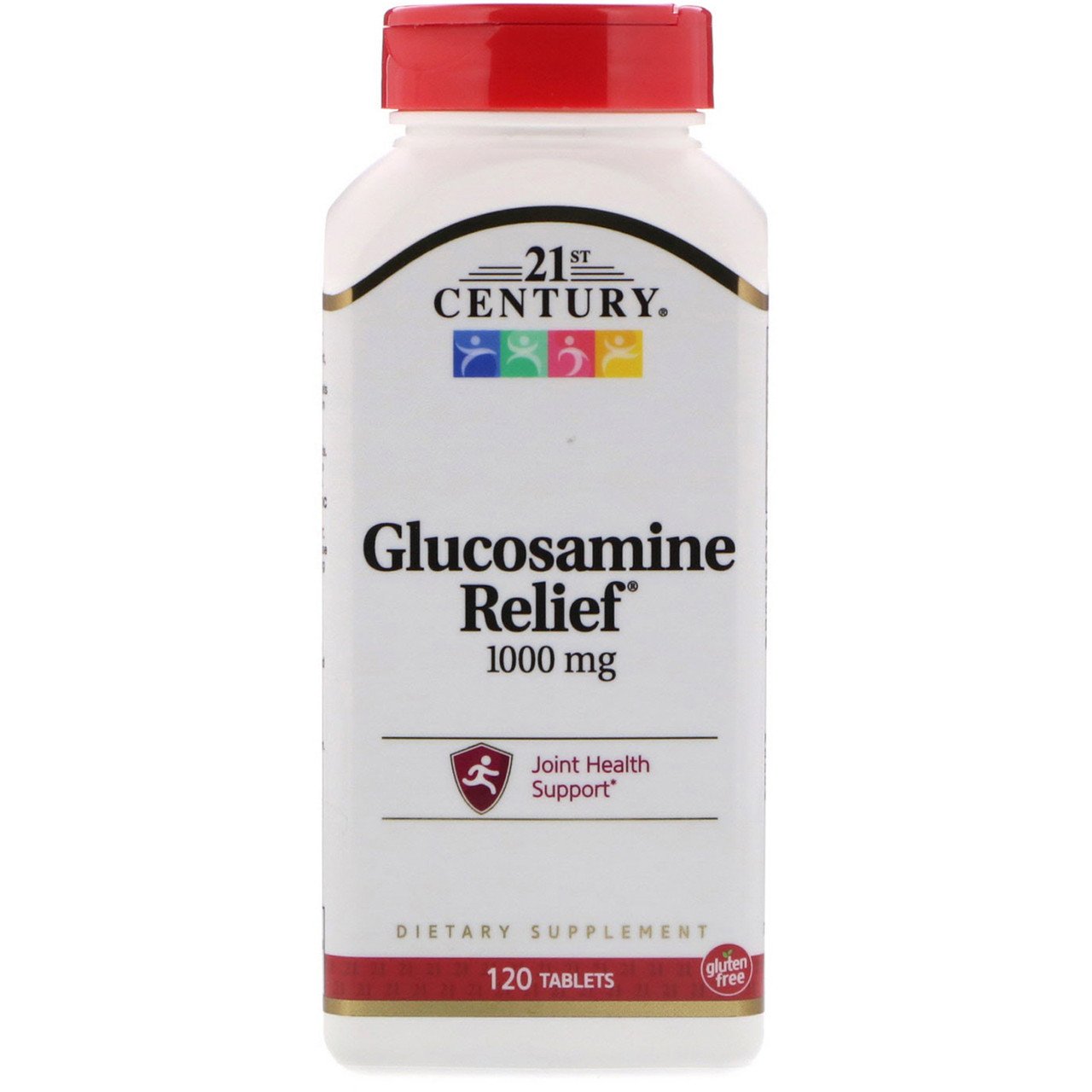 Глюкозамин 21st Century Glucosamine Relief 1000 mg (120 таб) 21 век центури,  мл, 21st Century. Глюкозамин. Поддержание здоровья Укрепление суставов и связок 