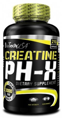 Creatine pH-X, 90 pcs, BioTech. Creatine monohydrate. Mass Gain Energy & Endurance Strength enhancement 