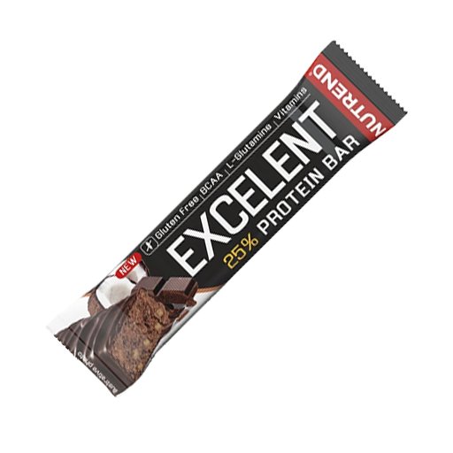 Батончик Nutrend Excelent Protein Bar, 85 грамм Шоколад-кокос,  ml, Nutrend. Bares. 