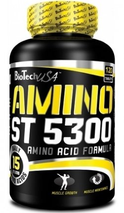 Amino ST 5300, 120 piezas, BioTech. Complejo de aminoácidos. 