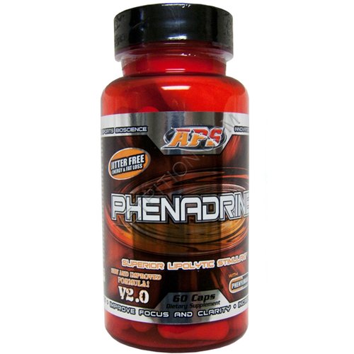 Phenadrine, 60 шт, APS Nutrition. Жиросжигатель. Снижение веса Сжигание жира 