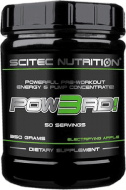 Pow3rd! 2.0, 350 g, Scitec Nutrition. Pre Workout. Energy & Endurance 