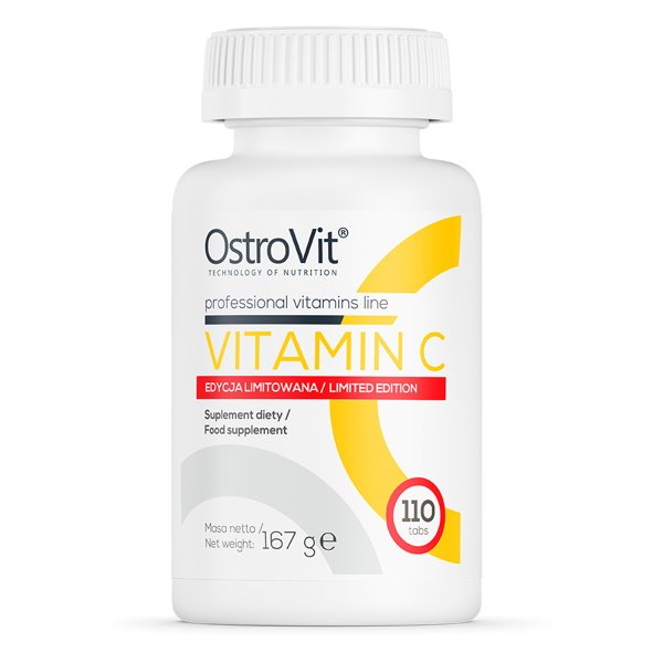 Витамины и минералы OstroVit Vitamin C, 110 таблеток - Limited Edition,  ml, OstroVit. Vitamins and minerals. General Health Immunity enhancement 