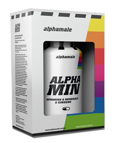 Alpha Min, 100 piezas, Alpha Male. Complejos vitaminas y minerales. General Health Immunity enhancement 