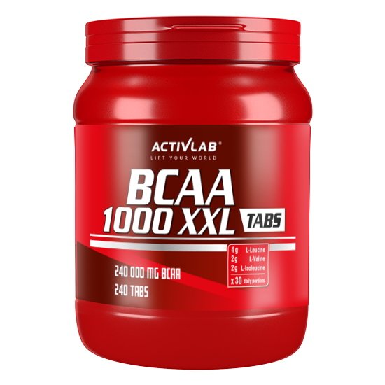 BCAA Activlab BCAA 1000 XXL, 240 таблеток,  ml, ActivLab. BCAA. Weight Loss recuperación Anti-catabolic properties Lean muscle mass 