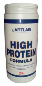 High Protein Formula, 650 g, Artlab. Protein Blend. 