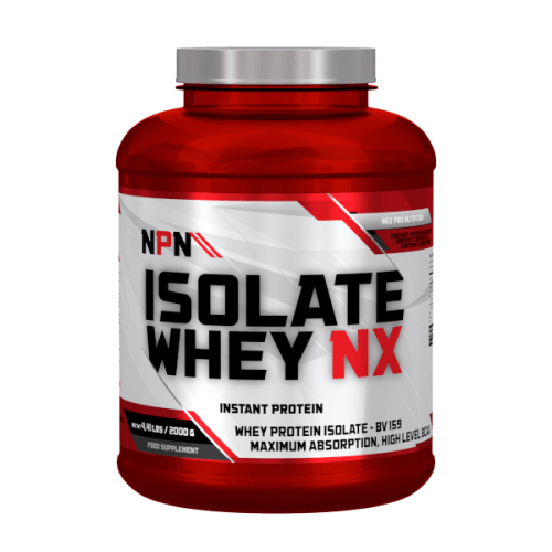 Isolate Whey NX, 2000 г, Nex Pro Nutrition. Сывороточный изолят. Сухая мышечная масса Снижение веса Восстановление Антикатаболические свойства 