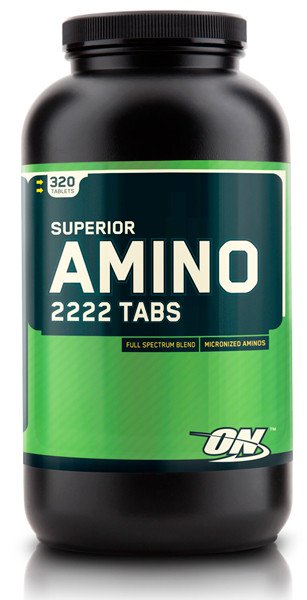 Амінокислоти Optimum Nutrition Superior Amino 2222 320 таб,  ml, Optimum Nutrition. Amino Acids. 